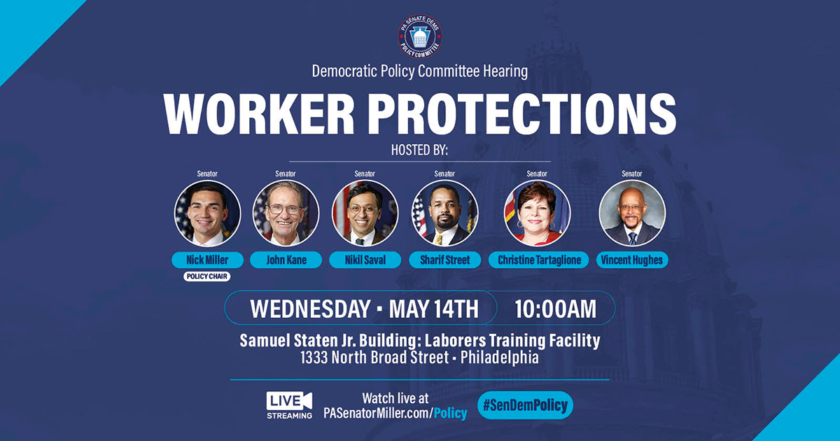 Worker Protections Hearing - May 14, 2025