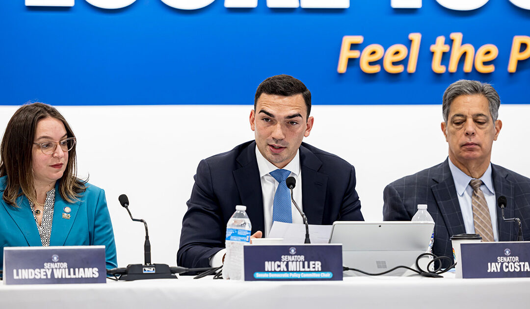 Senate Democratic Caucus Policy Chair Nick Miller Hosts Second Hearing Regarding Worker Protections