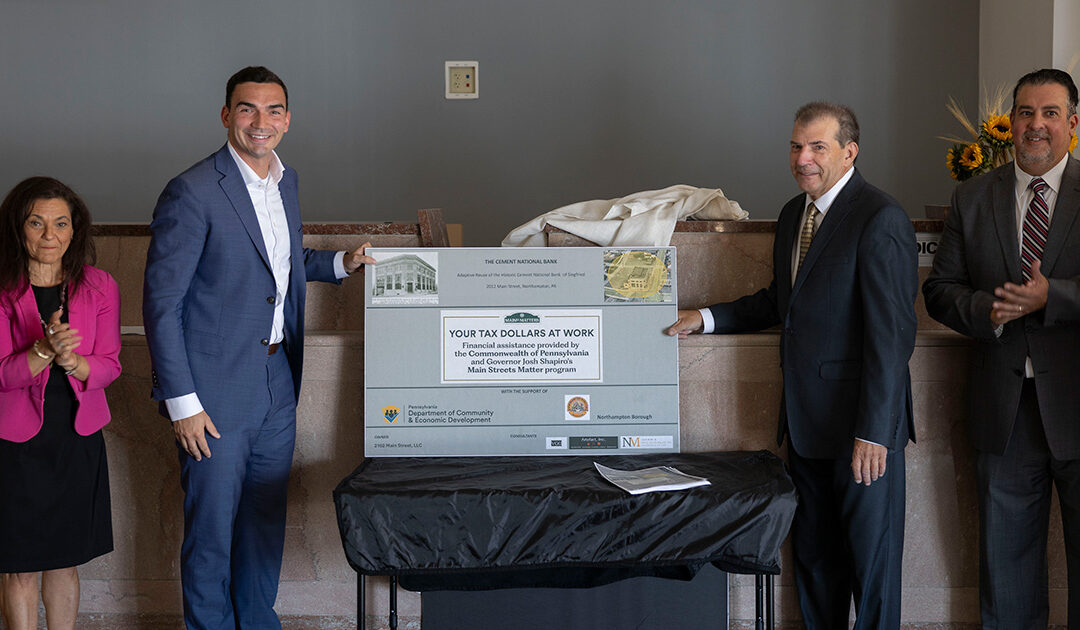 Cement Bank Groundbreaking