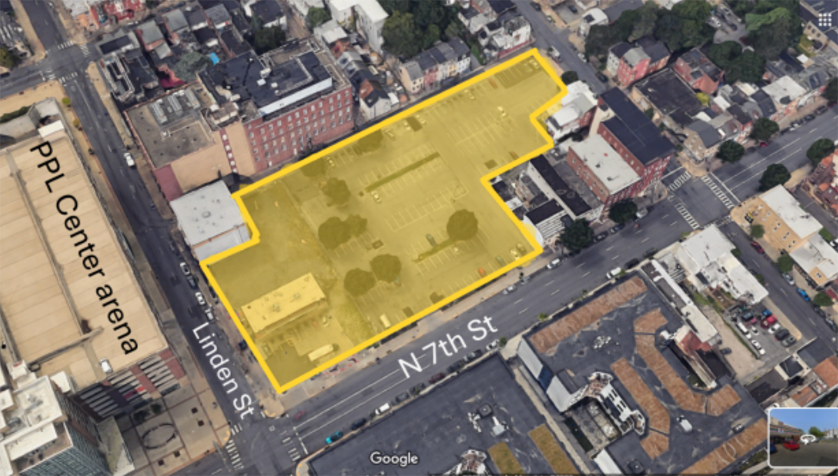 Allentown Parking Authority Project Site