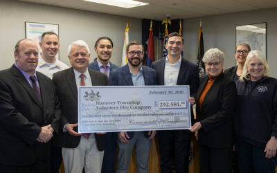 Senator Miller and Representative Samuelson Present More than $290,000 LSA Grant to Hanover Township