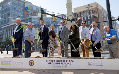 Senator Nick Miller and the City of Allentown Hold Groundbreaking for Allentown Center Square Plaza