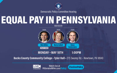 Senate Democratic Policy Committee Hearing on Equal Pay in Pennsylvania