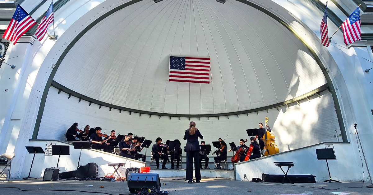 West Park Bandshell