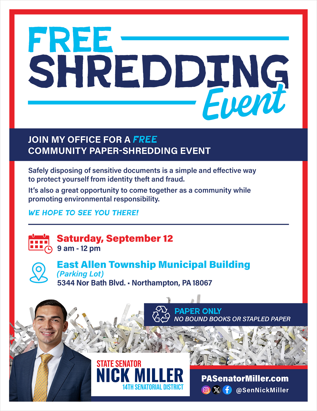 Shredding Event - September 2026