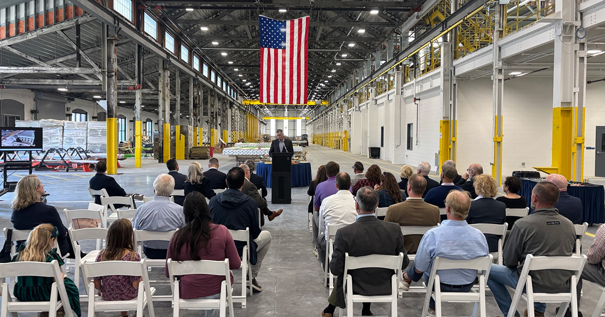 Eastern Exterior Wall Systems and Senator Nick Miller Hosted an Open House Celebrating Allentown Facility’s Revitalization and Growth
